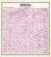 Highland Township, Tama County 1875